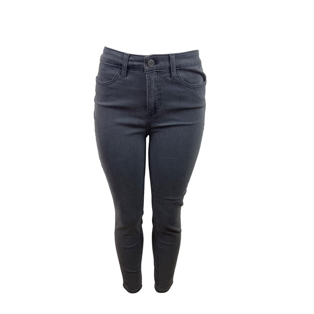 Talbots Womens Gray Mid-Rise Stretch Denim Jeggings Sz 6 - New